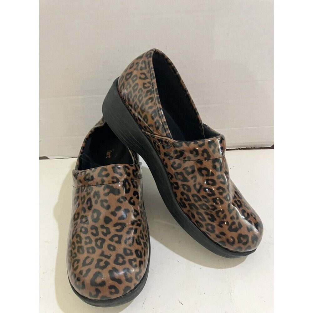 Leopard Print Women's Mules